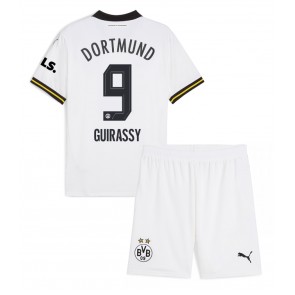 Borussia Dortmund Serhou Guirassy #9 Dětské Alternativní dres komplet 2024-25 Krátký Rukáv (+ trenýrky)